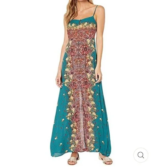 Free People | Dresses | Fp Morning Song Maxi Dress Nwt Small Viscose Boho  Fairy Renaissance Festival | Poshmark